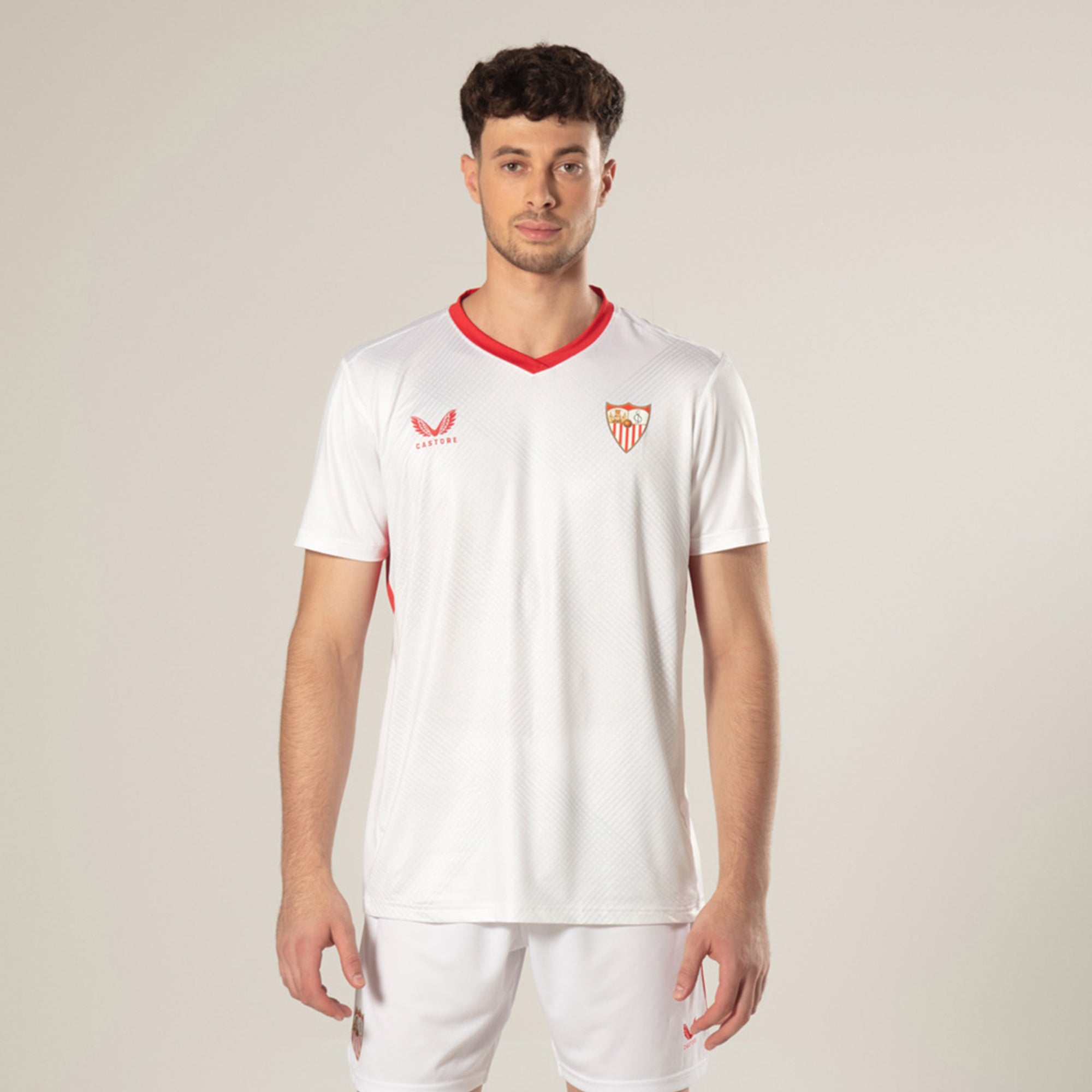 Camiseta Matchday Blanca del Sevilla FC 23/24 para hombre