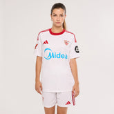 Camiseta mujer 1ª Sevilla FC 25/26 blanca
