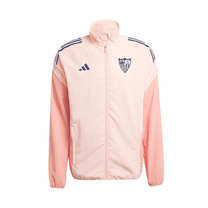 Sevilla FC 25/26 Adult Training Rain Jacket – Salmon