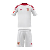 Conjunto infantil 1ª Sevilla FC 25/26 blanco