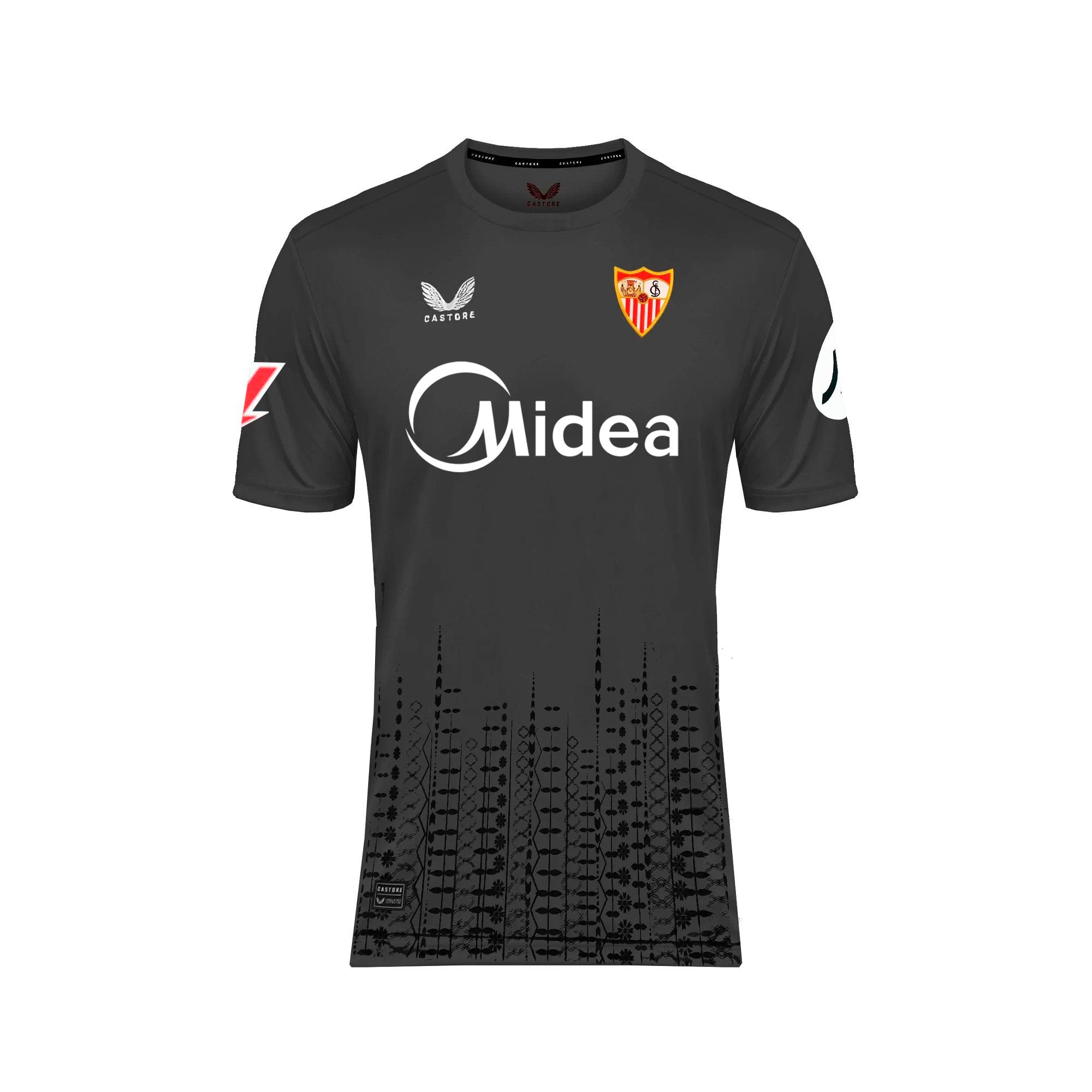 Sevilla FC Adult Goalkeeper Home Dark Grey T-Shirt 24/25