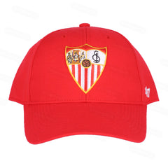 Gorra roja escudo bordado