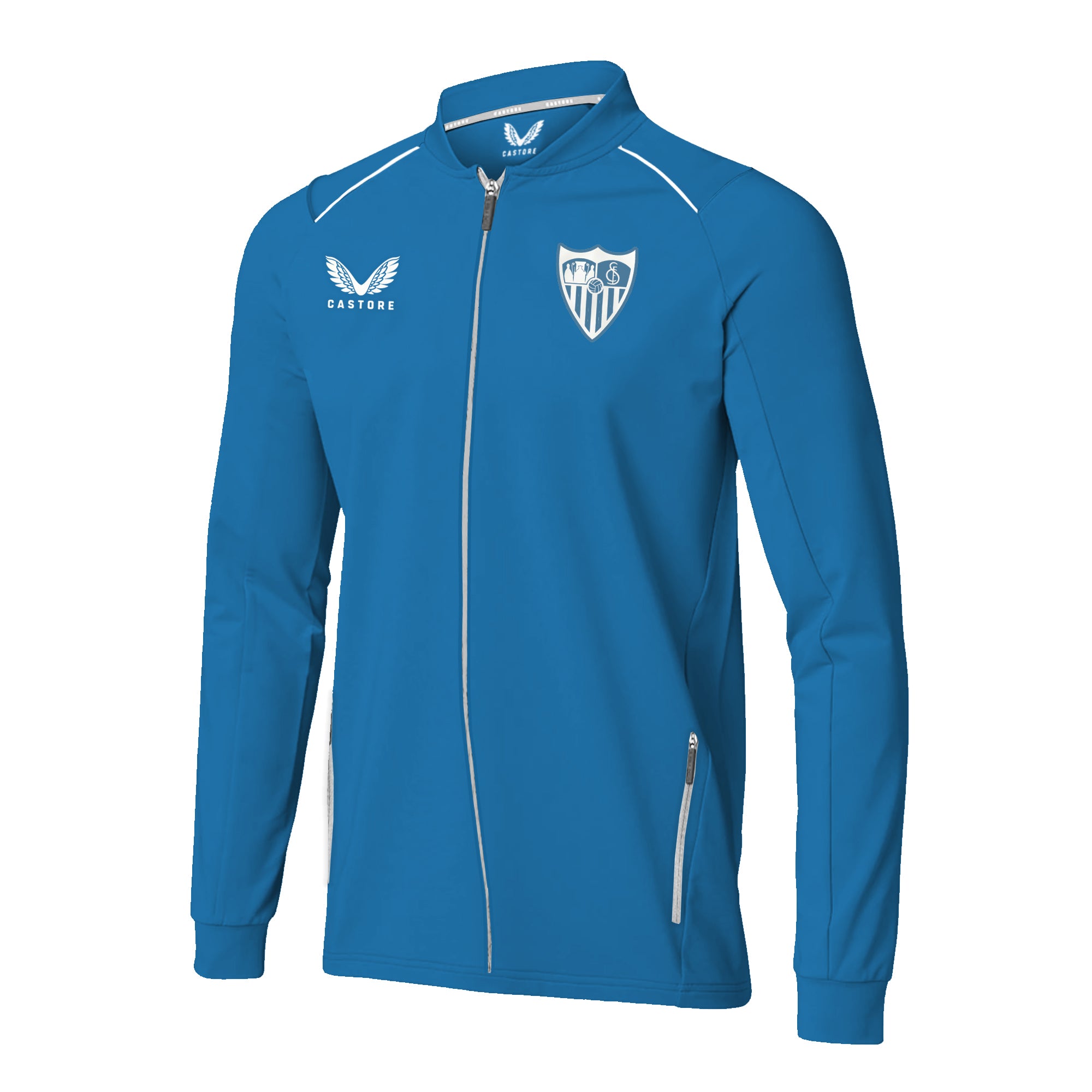 Sudadera Azul de Paseo del Sevilla FC para hombres Colección 22/23