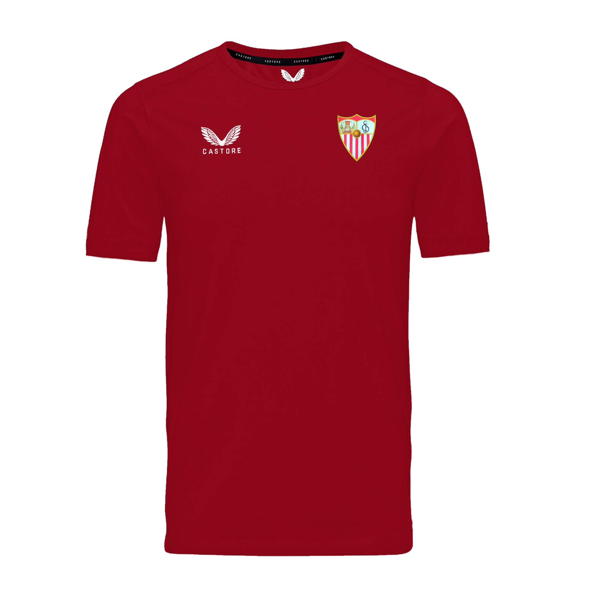 Camiseta roja futbol sale