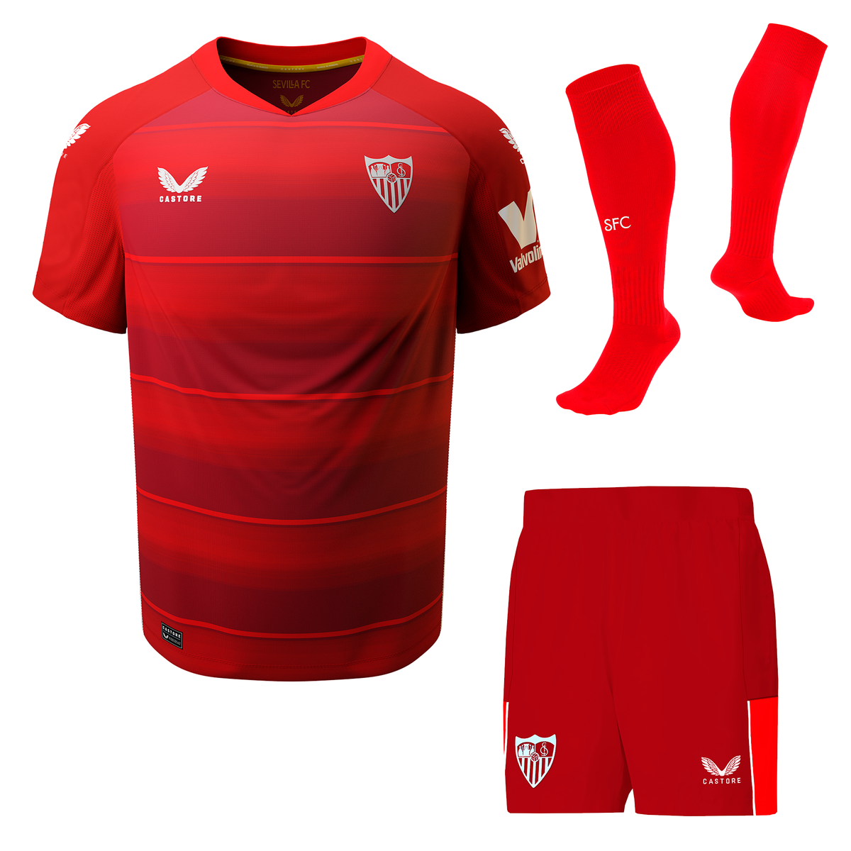 Jersey Castore Sevilla FC Training 2022-2023 Quarry - Fútbol Emotion