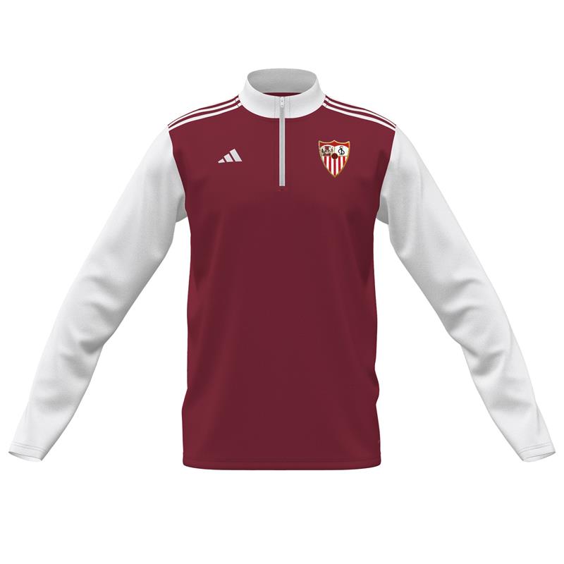 Sudadera roja prematch adulto 25/26