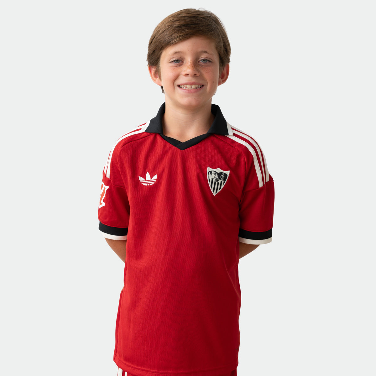 Personalización para Camiseta niño 2ª Sevilla FC 26/27 roja 8 / Red