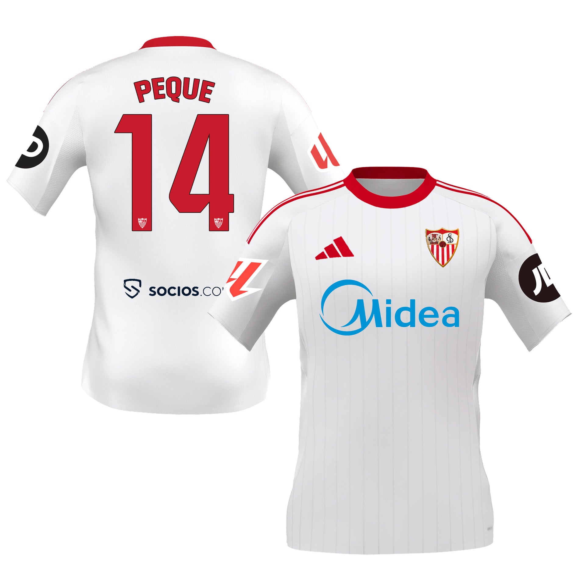 CAMISETA OFICIAL SEVILLA F.C UMBRO T/L XL INTERWETTEN.es DORSAL Nº 11 I