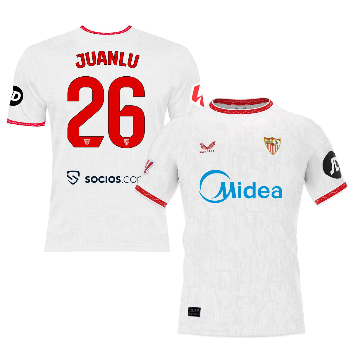 Personalización para Juanlu Camiseta 1ª adulto 24/25 S / White