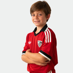 Camiseta niño 2ª Sevilla FC 26/27 roja
