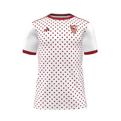 25/26 Kids' White Prematch T-shirt