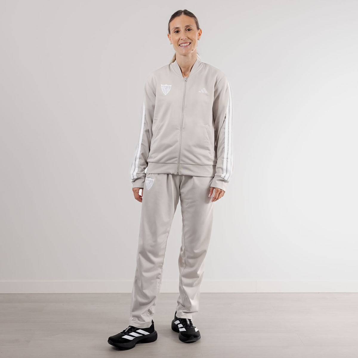 Chándal beige mujer Sevilla FC 25/26