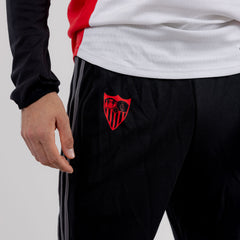 Pantalón adulto entrenamiento Sevilla FC 25/26 negro