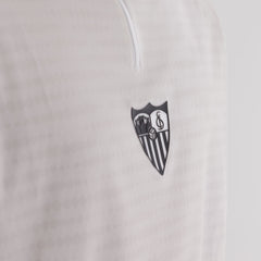 Sudadera adulto entrenamiento Sevilla FC 25/26 blanca