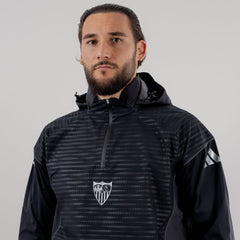 Sudadera adulto Sevilla FC 25/26 negra