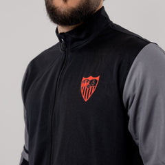 Sudadera adulto Sevilla FC 25/26 negra