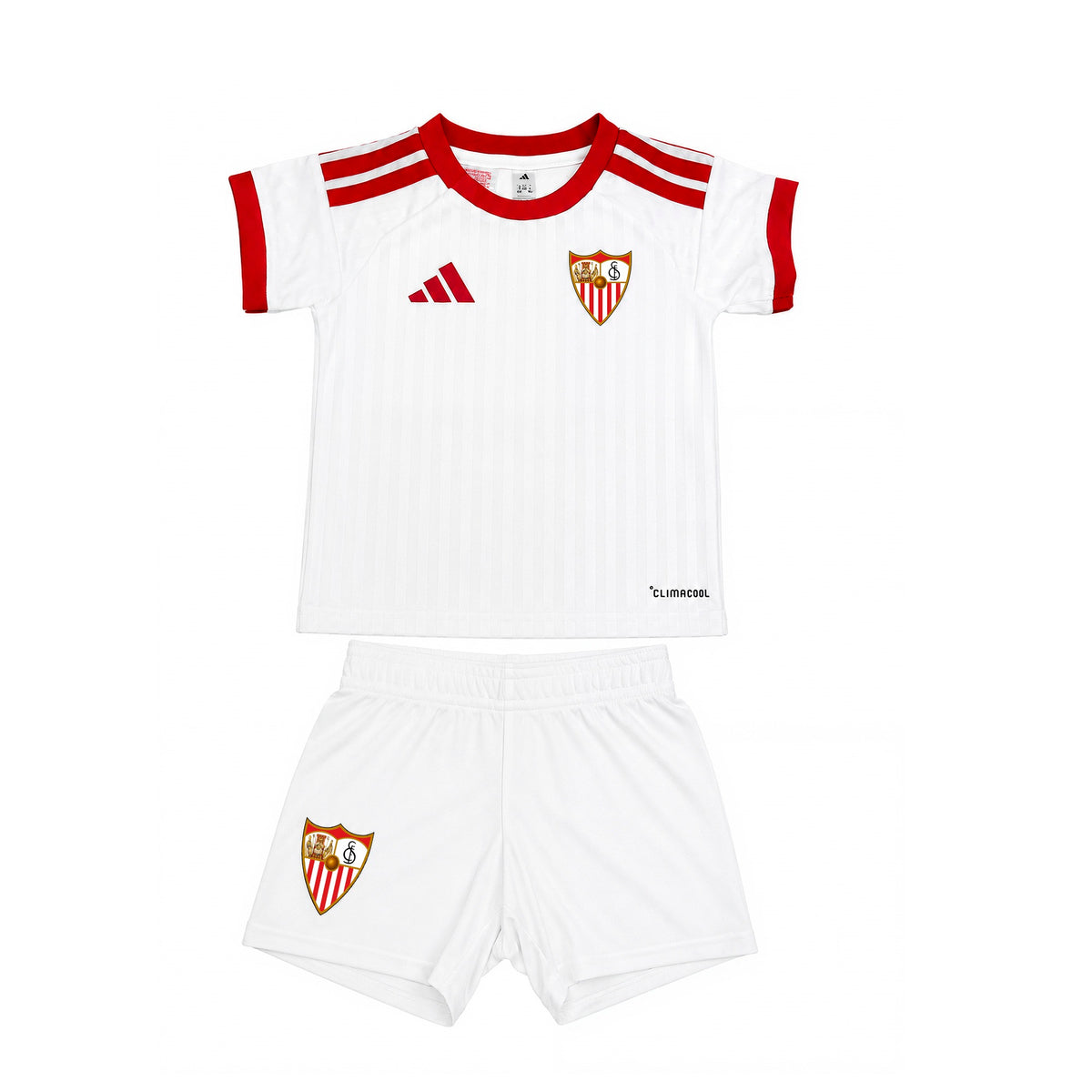 Conjunto bebé 1ª Sevilla FC 26/27 blanco