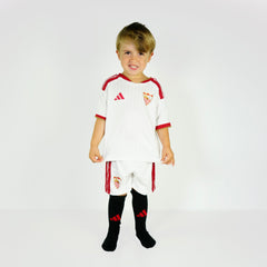 Personalización para Conjunto infantil 1ª Sevilla FC 26/27 blanco 3-4 a / White