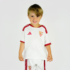 Conjunto infantil 1ª Sevilla FC 26/27 blanco