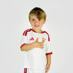Conjunto infantil 1ª Sevilla FC 26/27 blanco