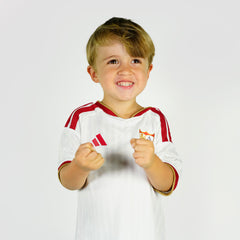 Conjunto infantil 1ª Sevilla FC 26/27 blanco