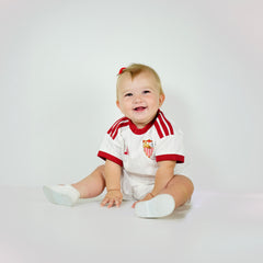 Conjunto bebé 1ª Sevilla FC 26/27 blanco