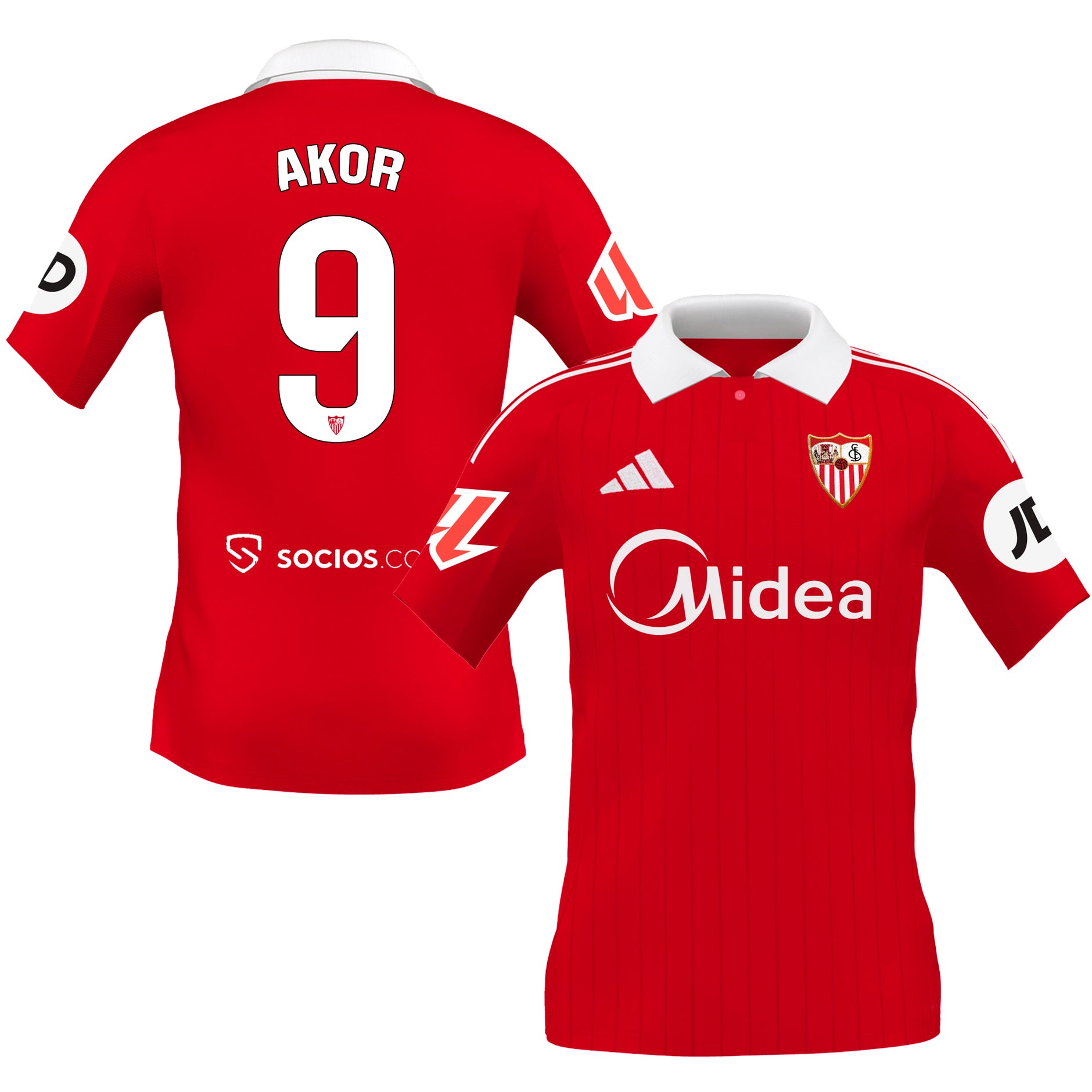 Maillot Officiel Match Worn World Challeger Sevilla.fc Maillot Officiel Match Worn World Challeger Sevilla.fc