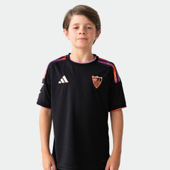 Camiseta niño 3ª Sevilla FC 26/27 negra
