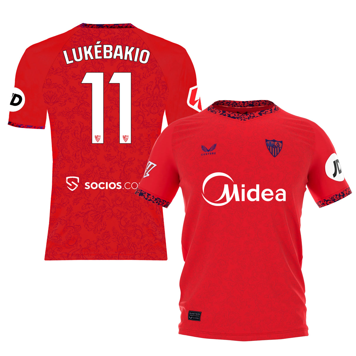 Lukébakio Camiseta 2ª adulto 24/25