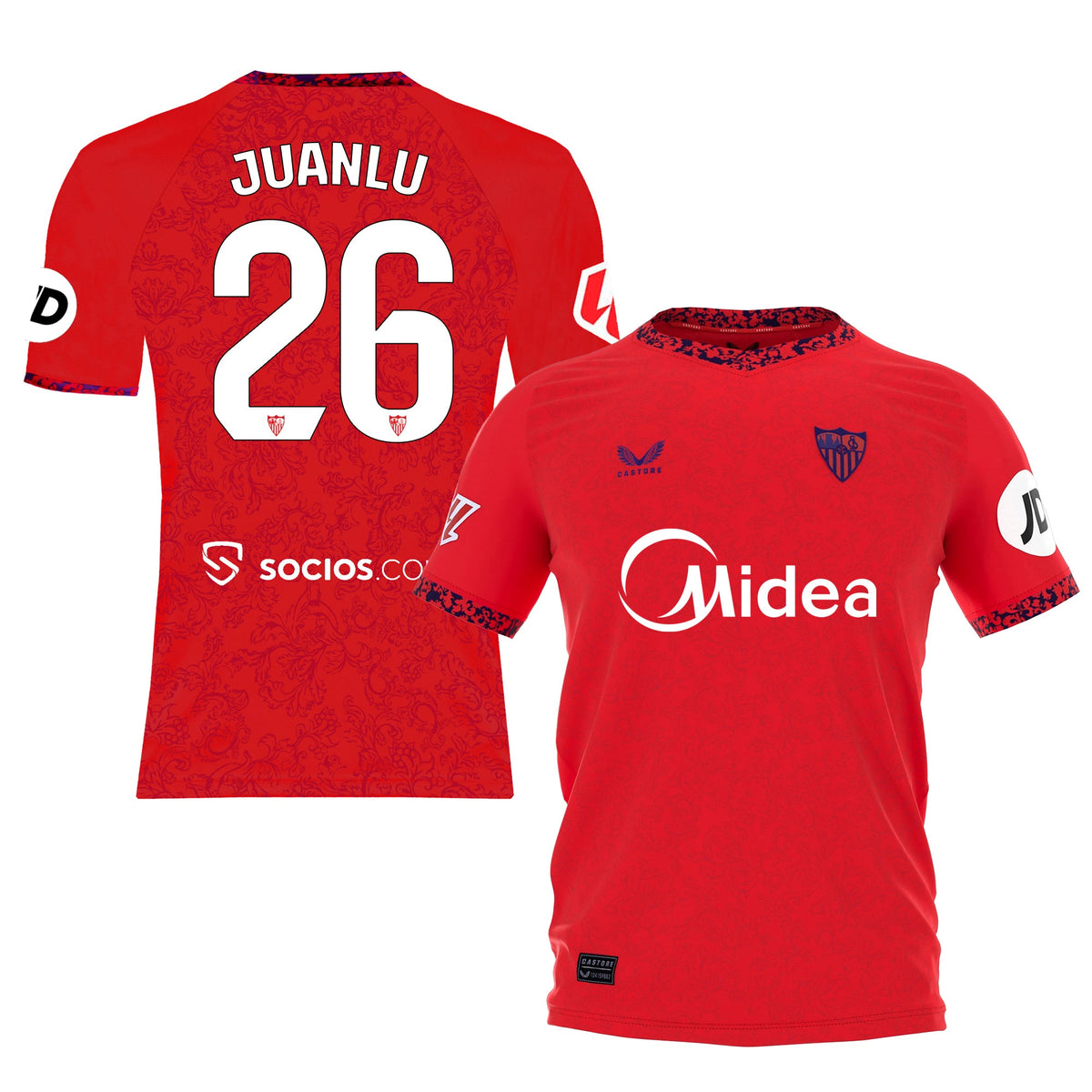 Personalización para Juanlu Camiseta 2ª adulto 24/25 XXL / Red