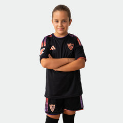 Camiseta niño 3ª Sevilla FC 26/27 negra