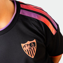 Camiseta niño 3ª Sevilla FC 26/27 negra