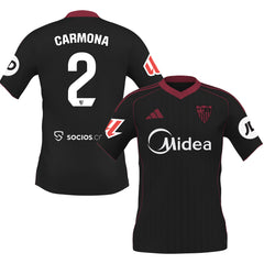 Sevilla FC 25/26 Third Kit Adult Jersey – Black