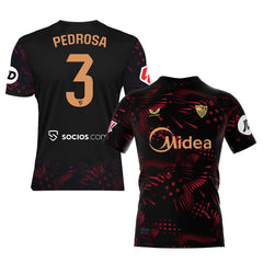 Personalización para Pedrosa Camiseta 3ª adulto 24/25 XXL / Black