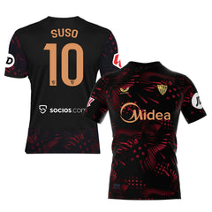 Suso Camiseta 3ª niño negra 24/25