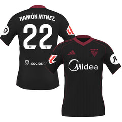 Sevilla FC 25/26 Third Kit Adult Jersey – Black