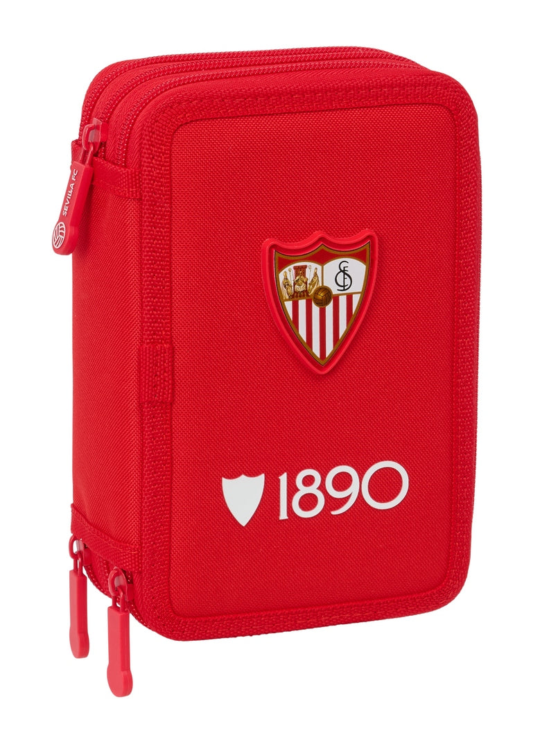 Estuche triple 37 pcs rojo 26/27