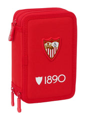Estuche triple 37 pcs rojo 26/27