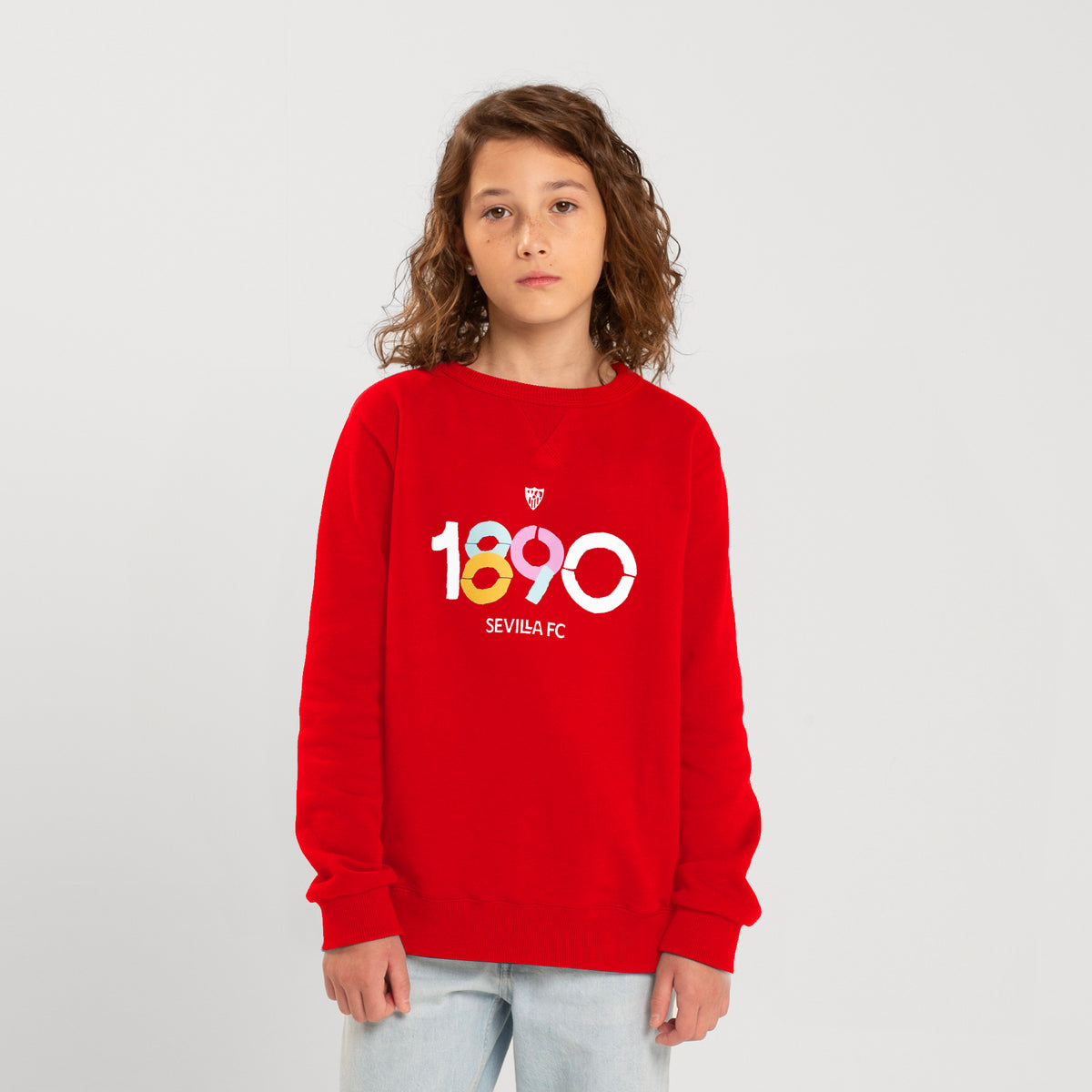Kids' Red sweatshirt 1890 23/24