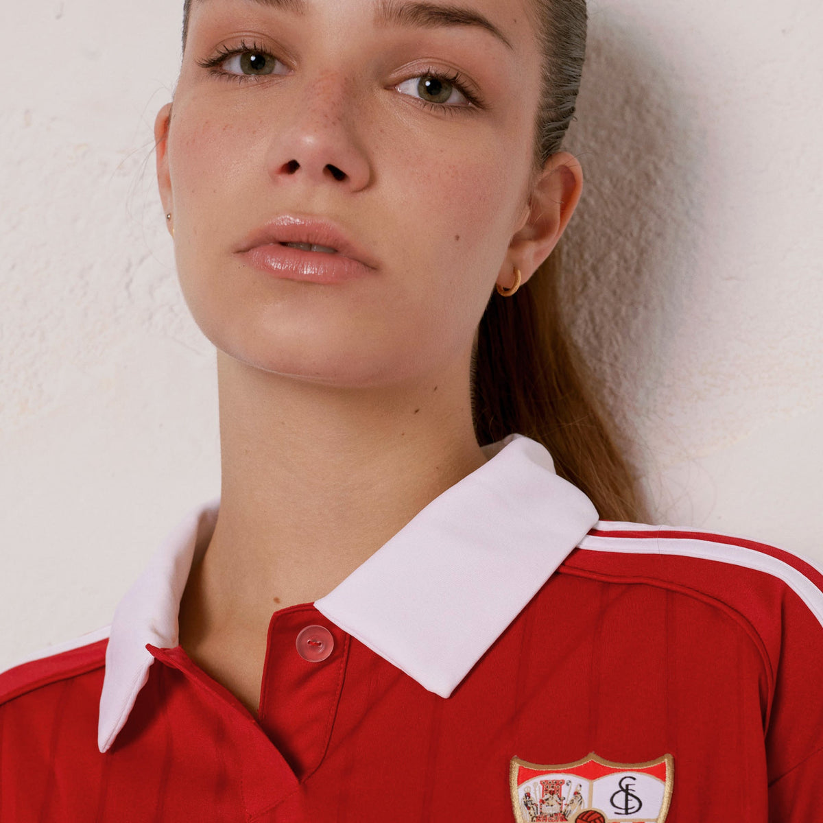 Personalización para Camiseta mujer 2ª Sevilla FC 25/26 roja L / Red