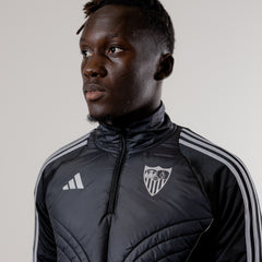 Sudadera adulto paseo Sevilla FC 25/26 negra