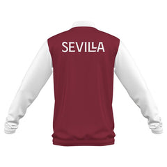 Sudadera roja prematch niño 25/26
