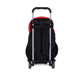 Backpack with extendable handle trolley