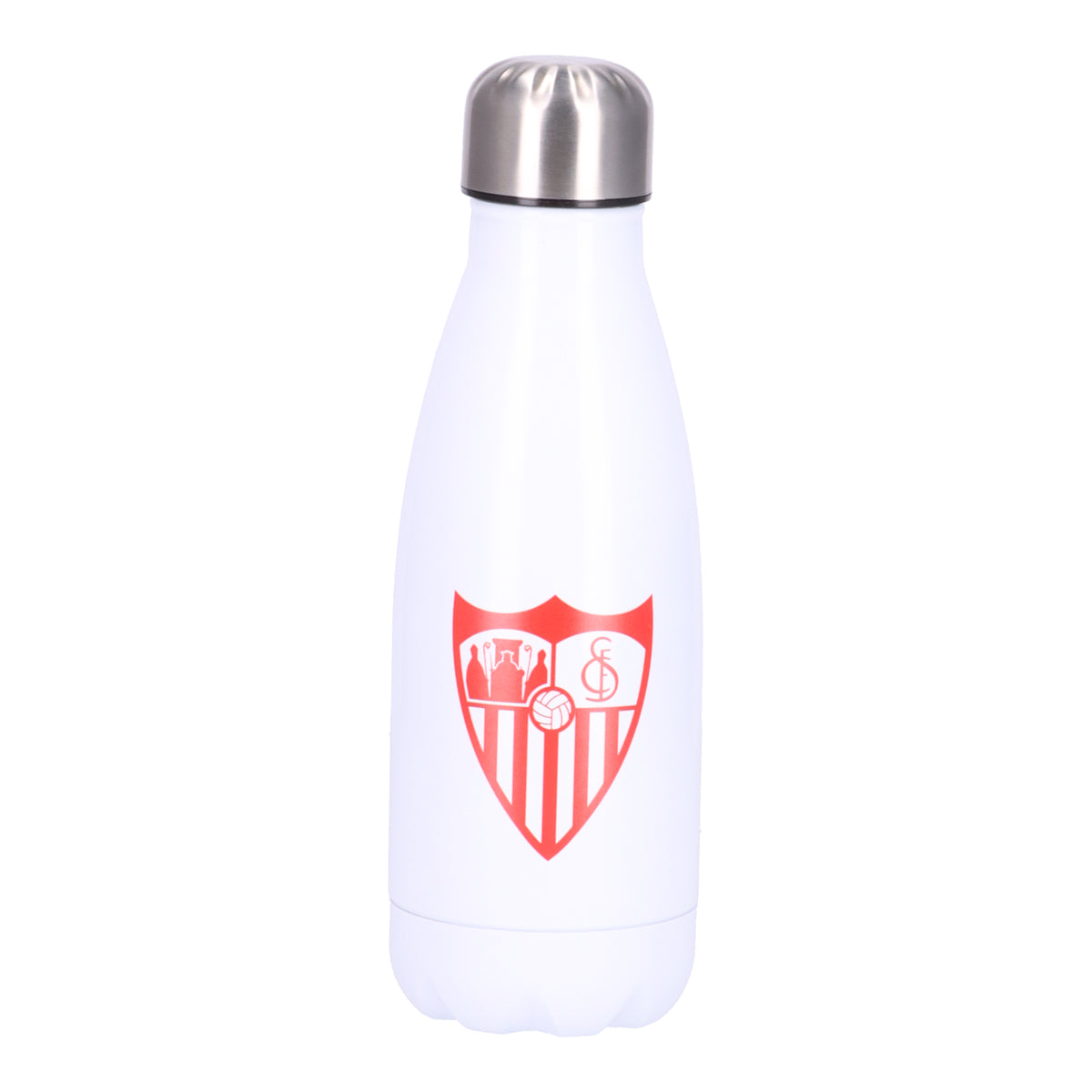 White Water Bottle With Crest