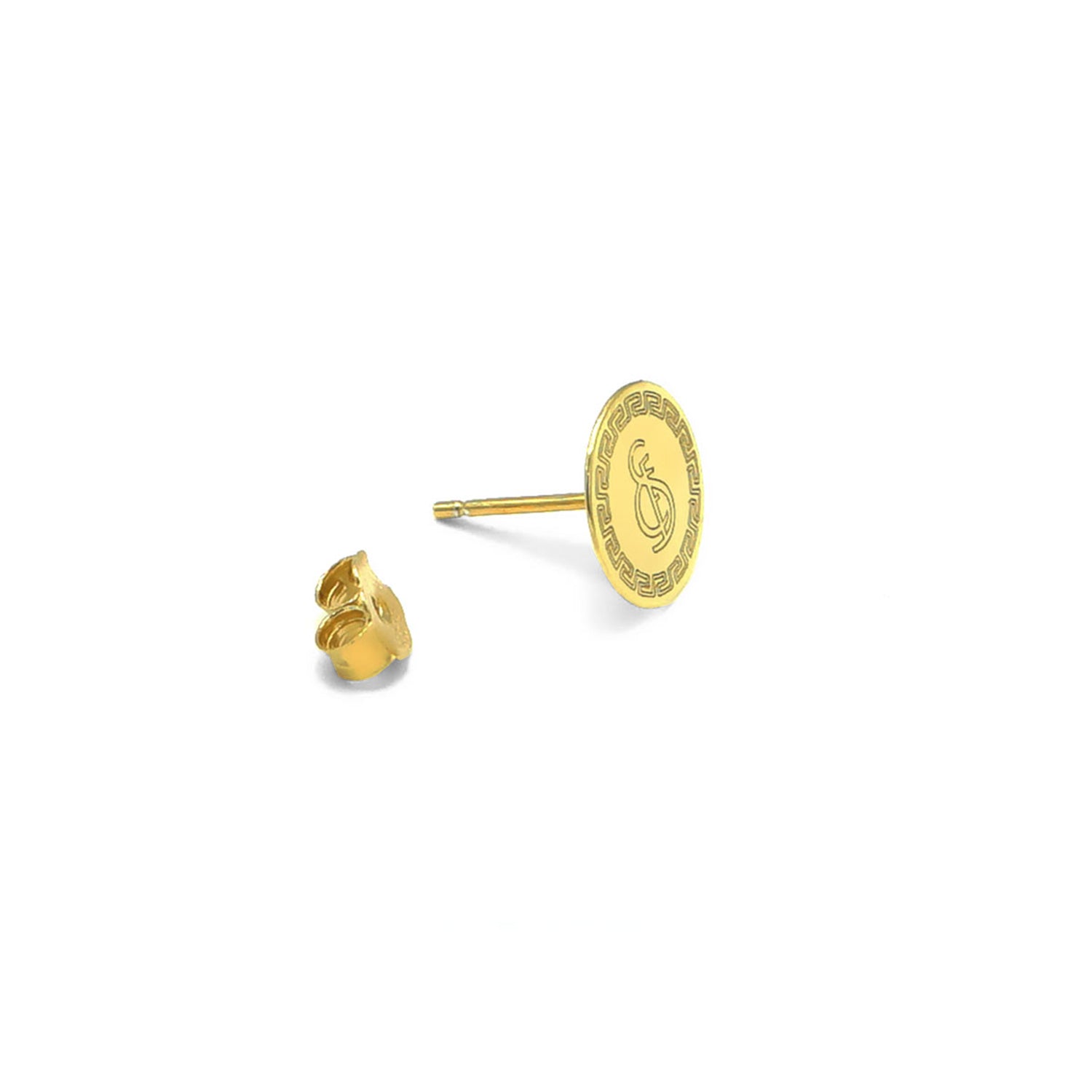 SFC gold plated silver earrings