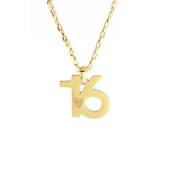 Nº 16 gold-plated Necklace