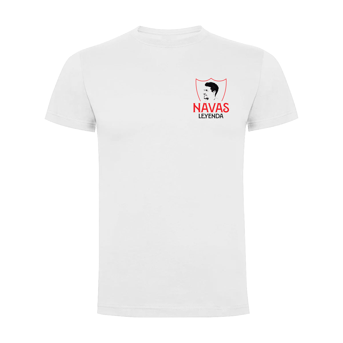 Camiseta Jesús Navas Leyenda blanca Adulto