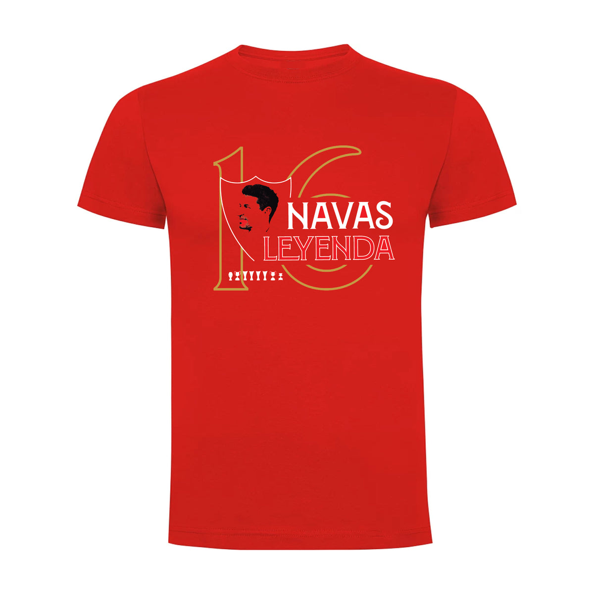 Camiseta Jesús Navas Leyenda roja Adulto