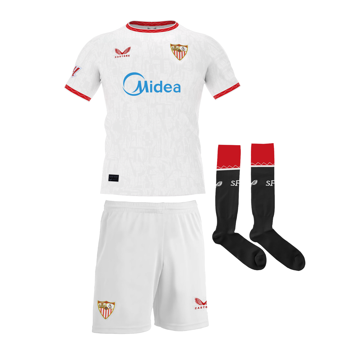Personalización para Conjunto 1ª infantil blanco 24/25 6-7 / White