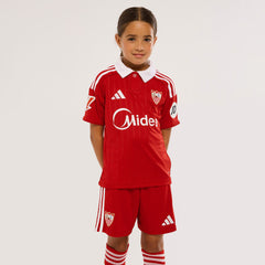 Camiseta niño 2ª Sevilla FC 25/26 roja
